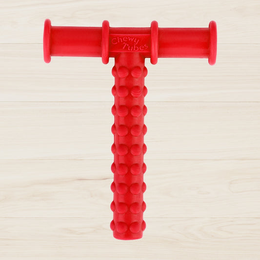 Chewy Tube Red Low To Medium Hardness