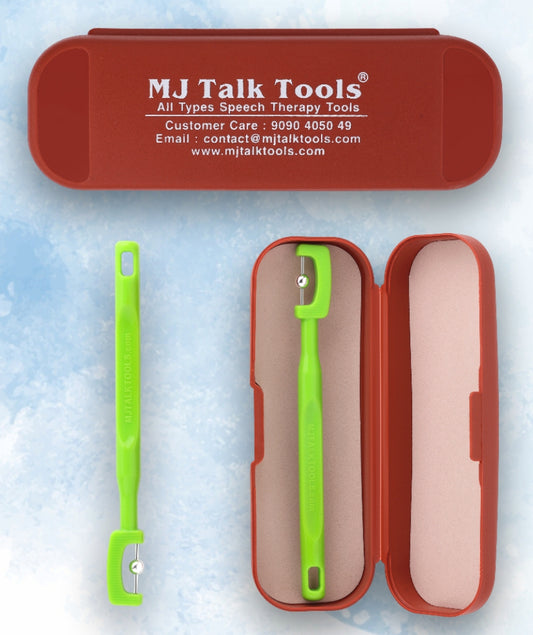 Tongue Tip Lateralization Lifting, Oral Muscle Exerciser 1 pack Green