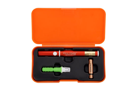 MJ Talk Tools® Oro Moto™ is A Vibration Device and an Oral Stimulator That is Used, Speech and Feeding Therapy (Red)