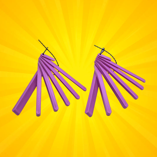 Talktools Sensory Friendly Bite Blocks (Purple) - 2 Pack - Reusable & Durable