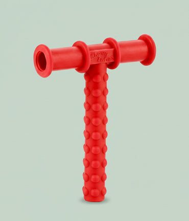 Chewy Tube Red Low To Medium Hardness