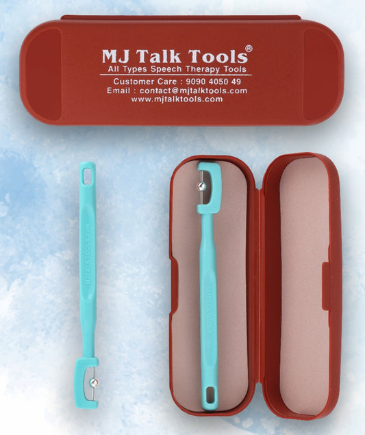 Tongue Tip Lateralization Lifting, Oral Muscle Exerciser 1 pack Blue