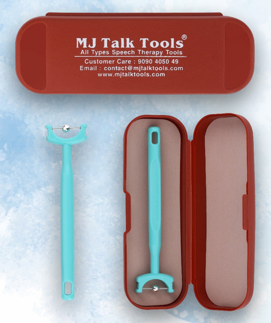 Tongue Tip Lateralization Lifting, Oral Muscle Exerciser 1 pack (Blue)