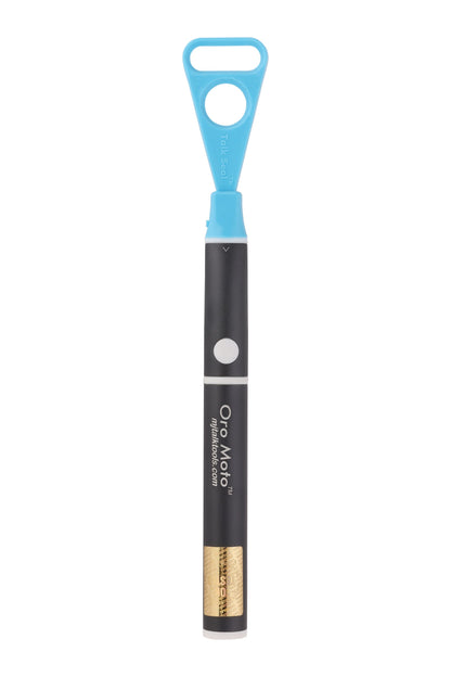 MJ Talk Tools Oro Moto™ Vibration Brash Attachment Talk Seal™ (Blue) Speech Therapy Tools