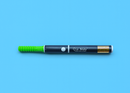 MJ Talk Tools® Oro Moto™ Vibration Brash Attachment Wee Round Textured Tip (Green)