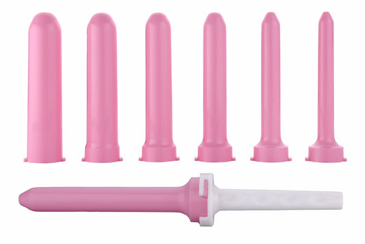 “Vaginal & Anal Medical Dilator Set | Hard Dilators for Vaginismus Therapy, Anal Sphincter Training, Rectal Dilatation, Pelvic Floor Relaxation & Penetration Training | Complete Medical Device Kit”